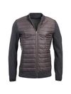 BARBOUR QUILTED COTTON-BLEND BOMBER JACKET,0400013060441