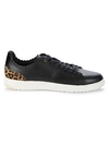 COLE HAAN GP LEATHER & COW HAIR TENNIS trainers,0400013096976