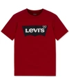 LEVI'S LEVIS TODDLER BOYS BATWING LOGO GRAPHIC-PRINT COTTON T-SHIRT