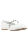 Nina Nataly-t Little Girls Ballet Shoe In White