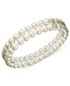 Charter Club Two Row Simulated Pearl (6 Mm) In White