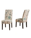 NOBLE HOUSE PERTICA DINING CHAIRS, SET OF 2