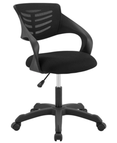 Modway Thrive Mesh Office Chair In Black