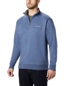 Columbia Men's Big & Tall Hart Mountain Ii Half Zip Sweatshirt In Carbon Heather
