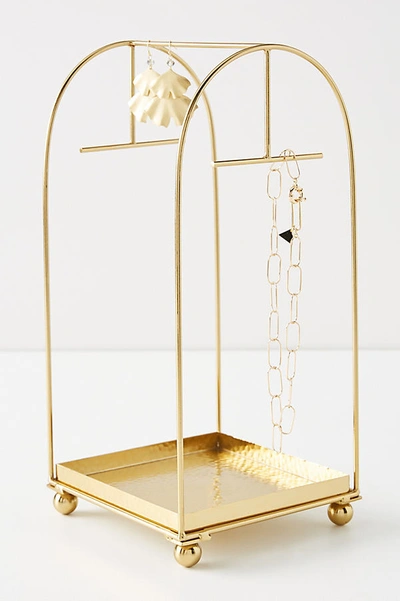 Anthropologie Cecilia Jewelry Stand In Gold