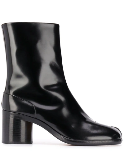 Maison Margiela Women's  Black Leather Ankle Boots