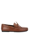 Tod's Loafers In Camel