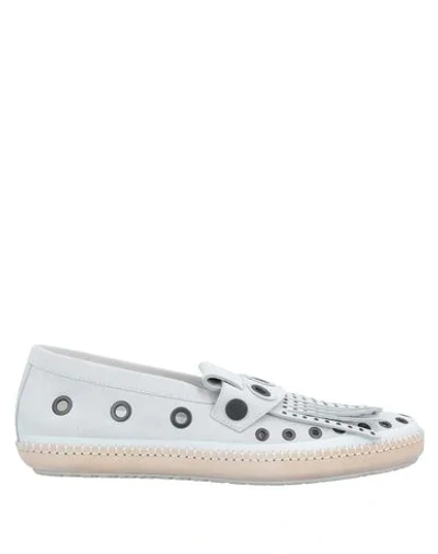 Bottega Veneta Loafers In Light Grey