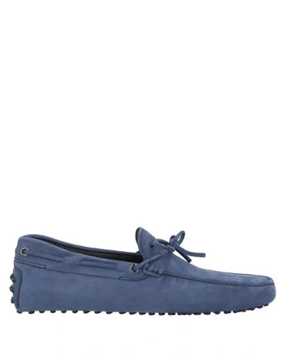 TOD'S TOD'S MAN LOAFERS MIDNIGHT BLUE SIZE 8.5 SOFT LEATHER,11938334HK 5