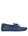 Tod's Loafers In Dark Blue