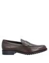 Tod's Loafers In Dark Brown