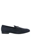 TOD'S TOD'S MAN LOAFERS MIDNIGHT BLUE SIZE 11.5 LEATHER,11940181VU 11