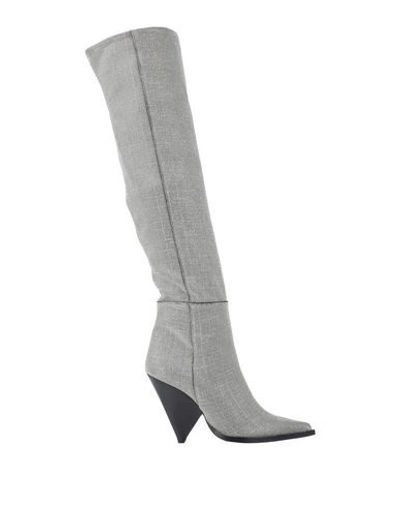 Aldo Castagna Boots In Silver