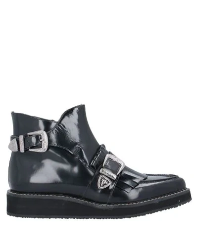 Ernesto Dolani Ankle Boots In Black