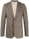 MARNI DISTRESSED FITTED BLAZER