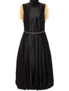 JW ANDERSON FRILLED-SLEEVES BALLOON DRESS