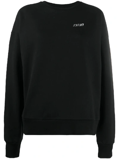 Kirin Black Cotton Sweatshirt