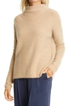 VINCE FUNNEL NECK BOILED CASHMERE SWEATER,V696478597