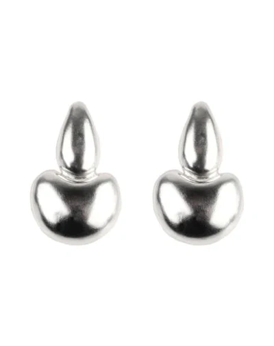 Annika Inez Earrings In Silver