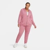 Nike Women's Sportswear Essential Jogger Pants (plus Size) In Pink