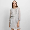 CLUB MONACO WHITE MULTI CALUH SILK DRESS IN SIZE 2,0004370763