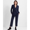 CLUB MONACO NAVY SELF-COVER BUTTON PANT IN SIZE 8,0004414033