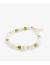 WALD BERLIN SMILEY DUDE SMILEY DUDE PEARL AND GLASS BRACELET,R03636100