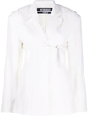 JACQUEMUS SAUGE FRONT STRAP BLAZER