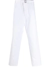 HAIDER ACKERMANN BELTED STRAIGHT LEG TROUSERS