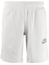 NIKE LOGO PRINT TRACK SHORTS