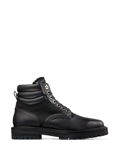 Jimmy Choo Ankle-length Odin Boots In Black
