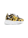 Versace Chain Reaction Sneaker In Black