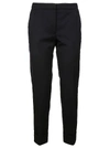 Pt01 Cropped Straight-leg Trousers