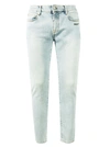 OFF-WHITE SKINNY FIT JEANS,11514553