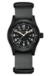 Hamilton Mechanical Khaki Field Watch, 38mm In Grey/ Silver