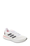 Adidas Originals Supernova Running Shoe In White/ Grey Five/ Signal Pink