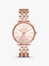 MICHAEL KORS PYPER ROSE GOLD-TONE WATCH