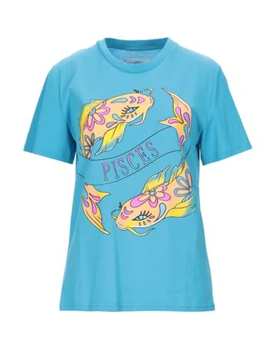 Alberta Ferretti T-shirts In Blue