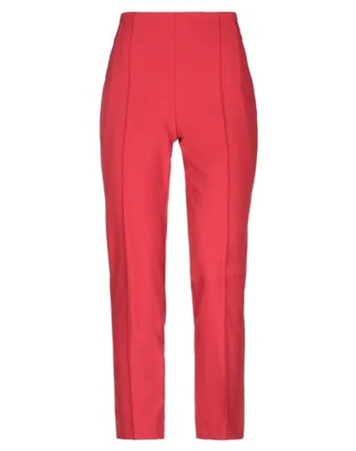 Escada Casual Pants In Red