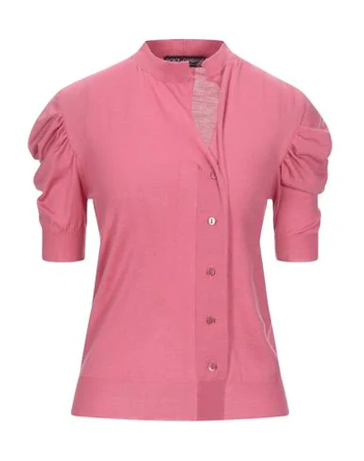 Dolce & Gabbana Cardigan In Pink