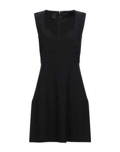 Pinko Short Dresses In Black