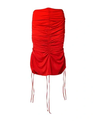 Marques' Almeida Midi Skirts In Red