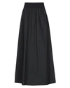 Manila Grace Long Skirts In Black