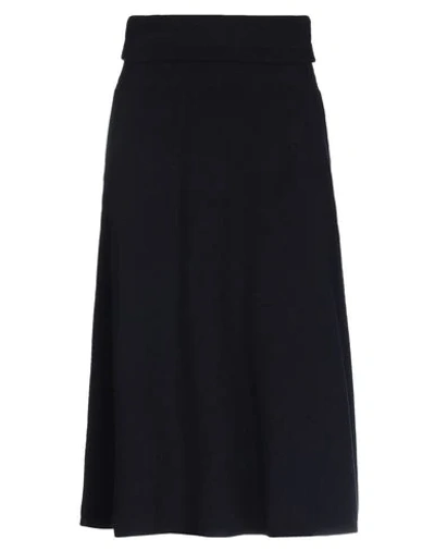 Stella Mccartney 3/4 Length Skirts In Dark Blue