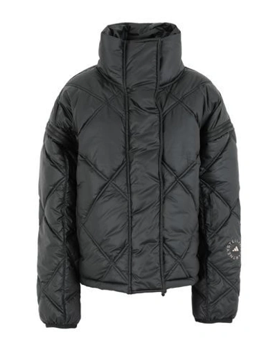 Adidas By Stella Mccartney Synthetic Down Jackets In Black