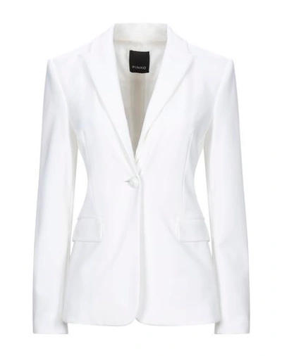Pinko Sartorial Jacket In White