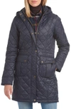 BARBOUR JENKINS QUILTED NYLON JACKET WITH REMOVABLE HOOD,LQU1230NY71