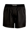 TOM FORD SILK-BLEND BOXERS,15872206
