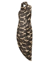 RONNY KOBO Zoey Cheetah Asymmetrical Dress,060059304450