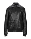 Andrea D'amico Jackets In Black